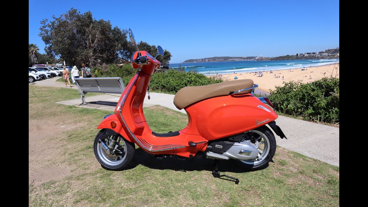 Vespa Primavera Scooter - Take a Virtual Tour and Test Ride