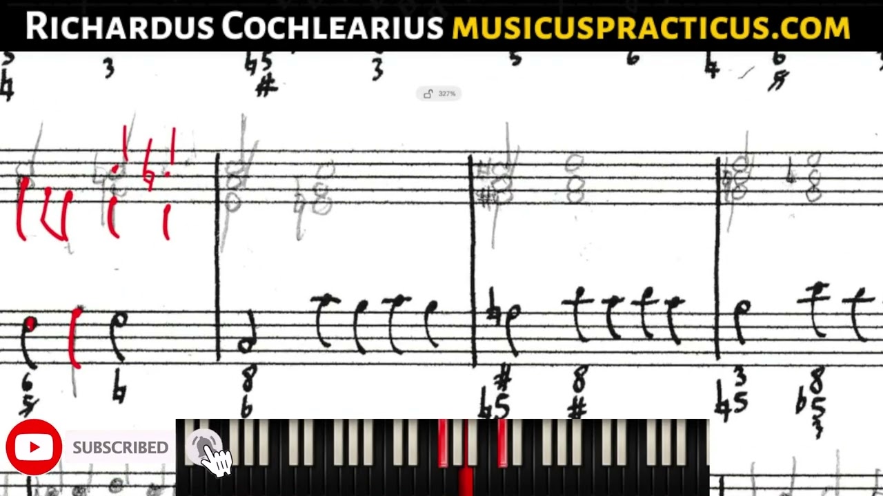 C Minor Partimento: Monte Romanesca, Galant Schemata, The Partimento Method Exercises