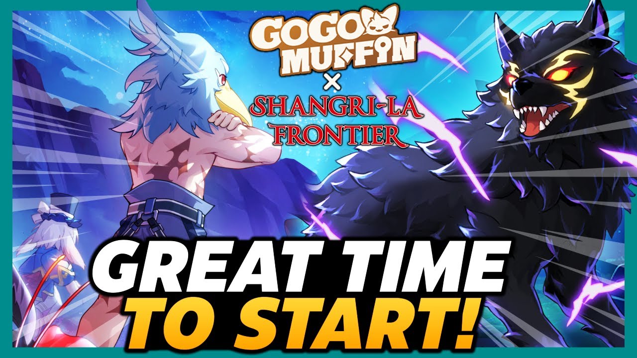 Лучшее время для начала? Коллаборация GoGo Muffin x Shangri-la Frontier!