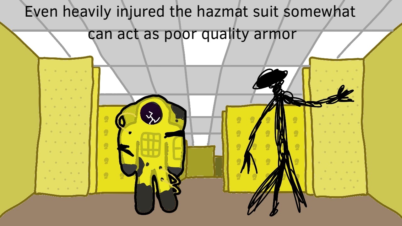 What if you didn&rsquo;t wear a hazmat suit in the backrooms? #backrooms 