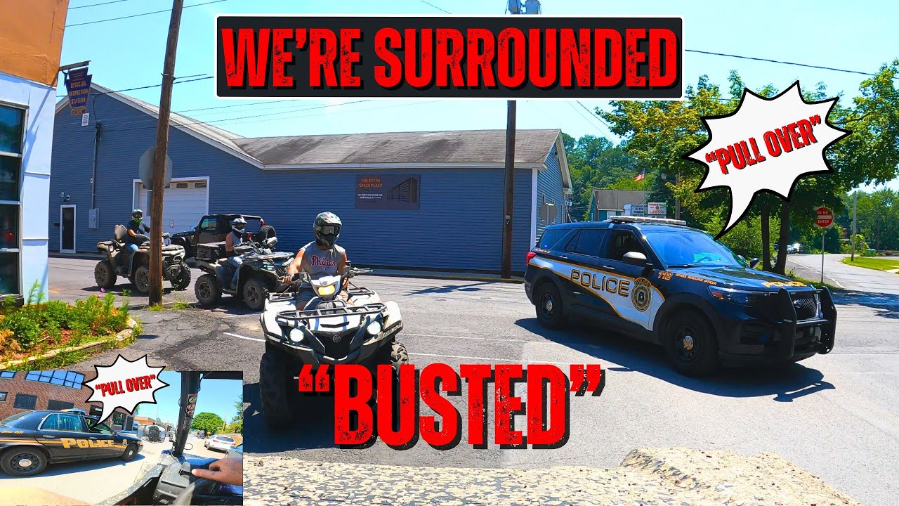 You Won't Believe What Happens When Cops SURROUND ATV Group