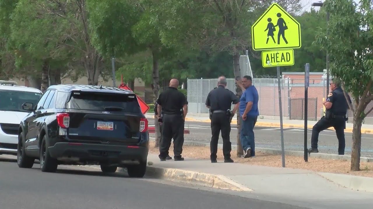 Suspects on the run after shooting Albuquerque school custodian
