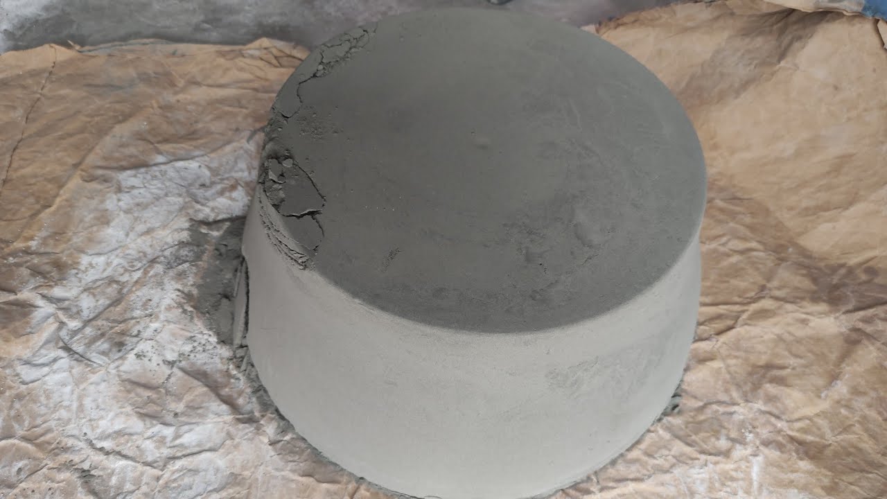 ASMR: super snappy dusty soft pure cement huge full tub crumble on paper bag+sifting/🤤 satisfying