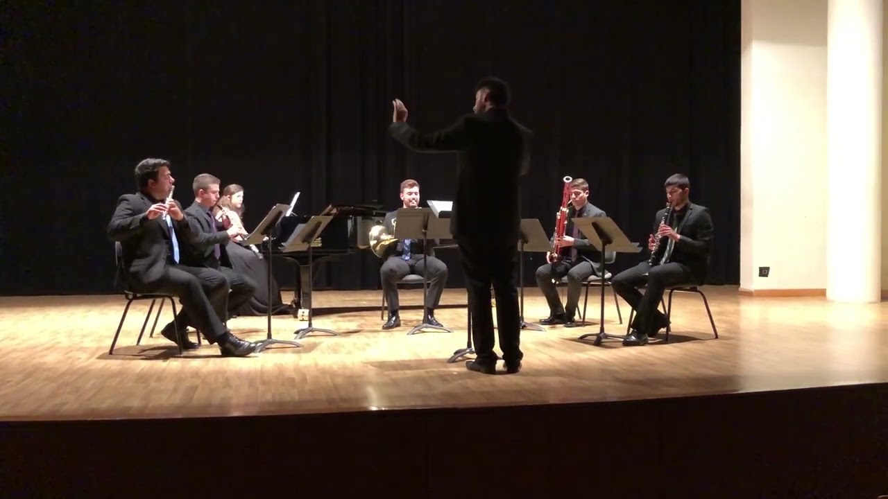 ISIDRO JOAQUÍN: CONtrastes (Para quinteto de viento y piano)