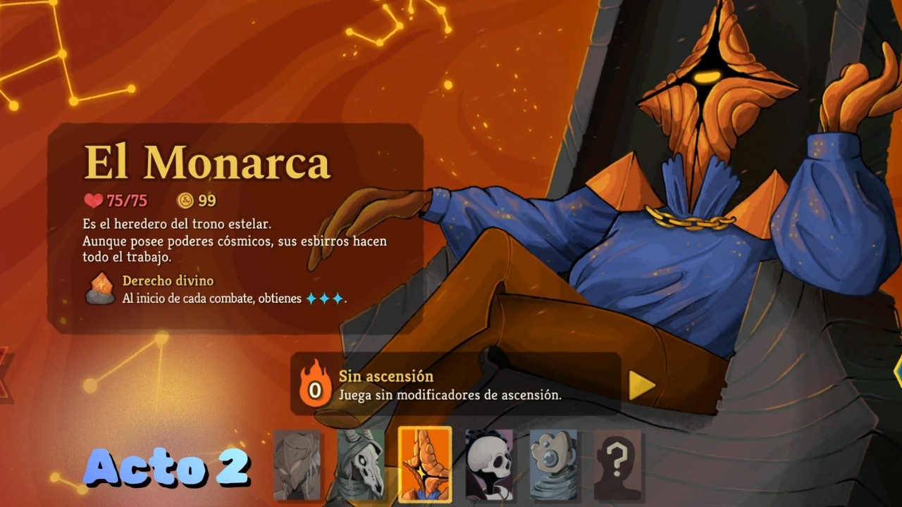 Del polvo estelar venimos al polvo estelar vamos - Slay the Spire 2