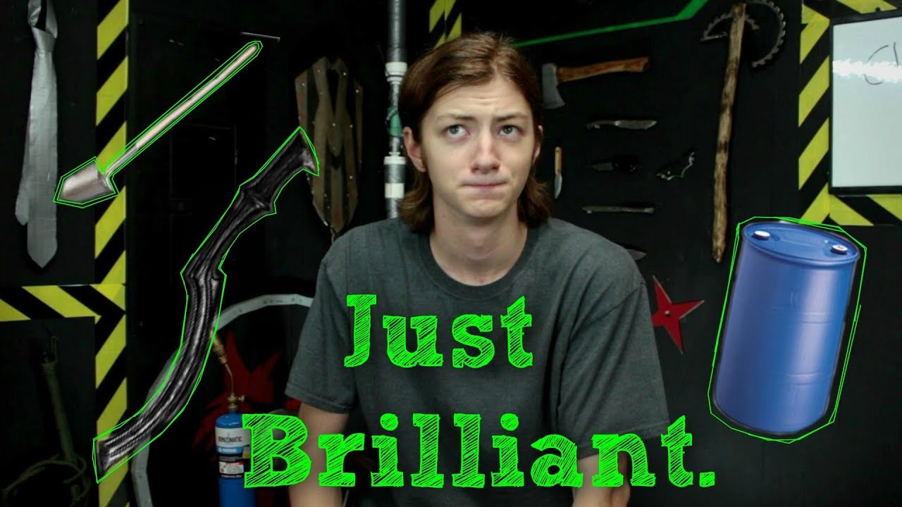 Apocalypse Khopesh, Barrel Armor, the Shop Fight, and a Shovel Buckler | Just Brilliant 4