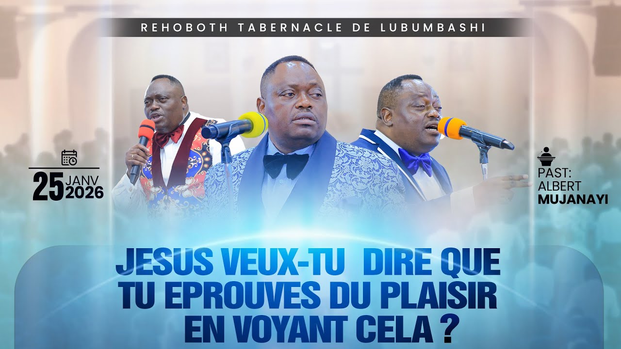 CULTE DE DIMANCHE 25-01-2026 | REHOBOT TABERNACLE I
