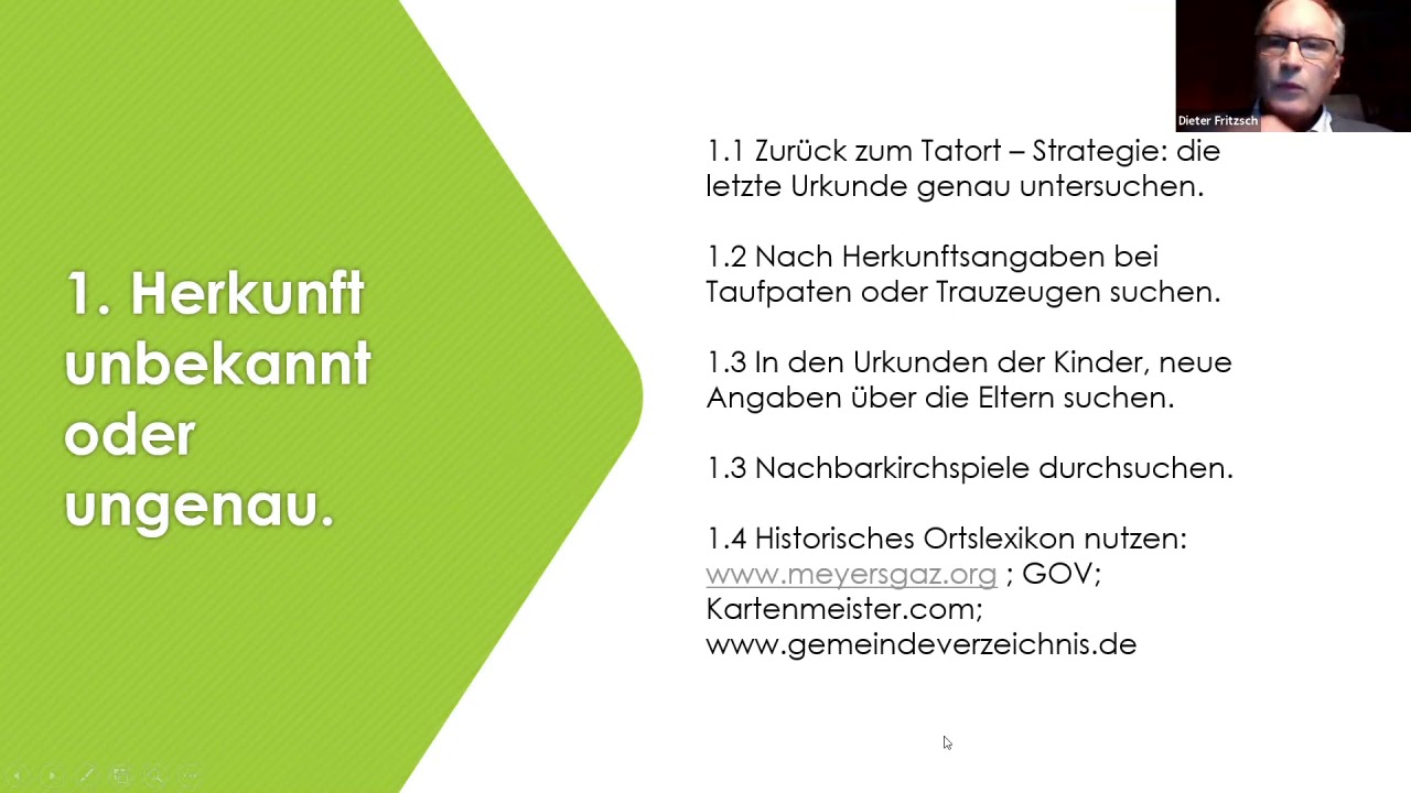 Tote Punkte in der Familienforschung überwinden