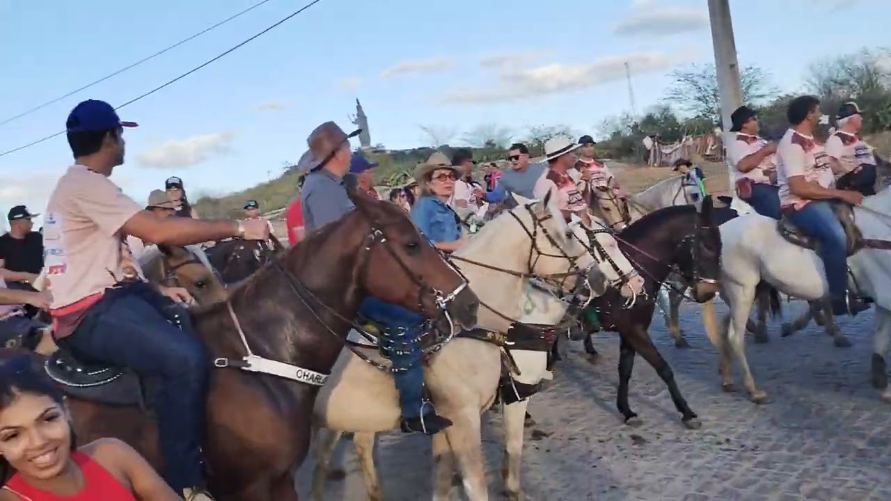Calvagada de Santa Rita de Cassia 2025 em santa cruz  rn