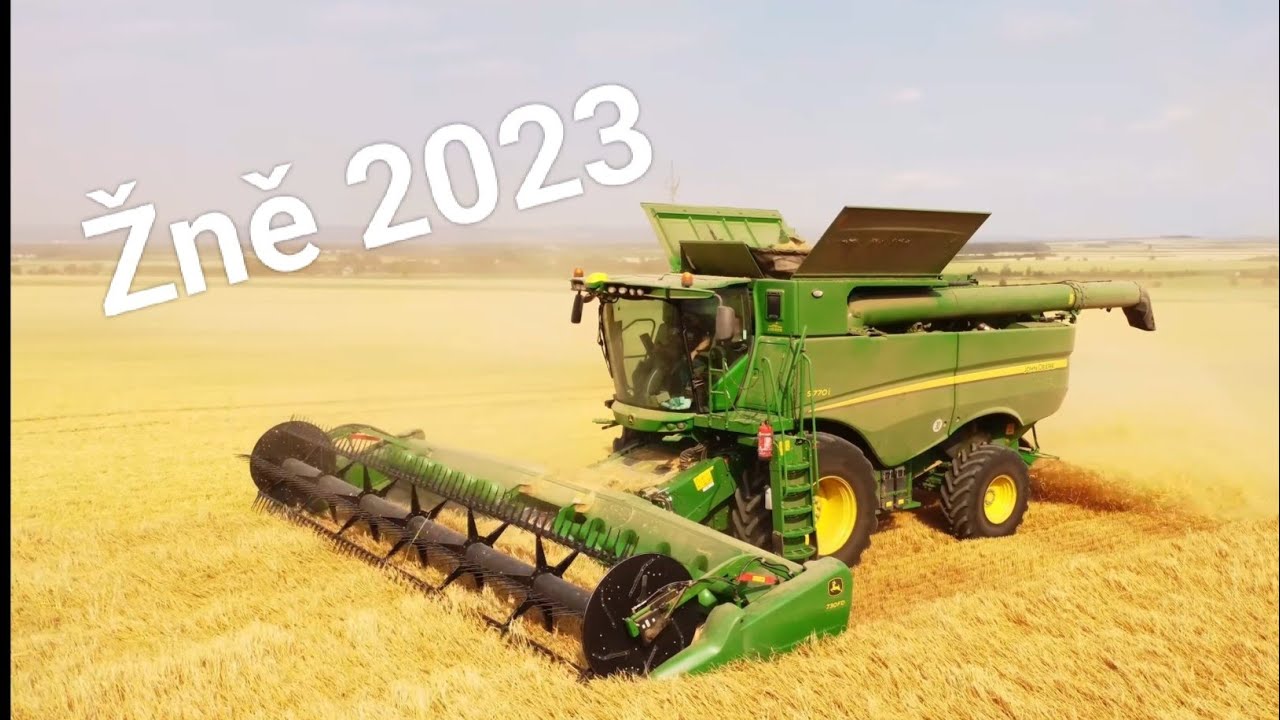 Žně 2023 | John Deere S770i | Sklizeň Ozimého Ječmene | První Sklizeň Ozimého ječmene 2023 na Hané