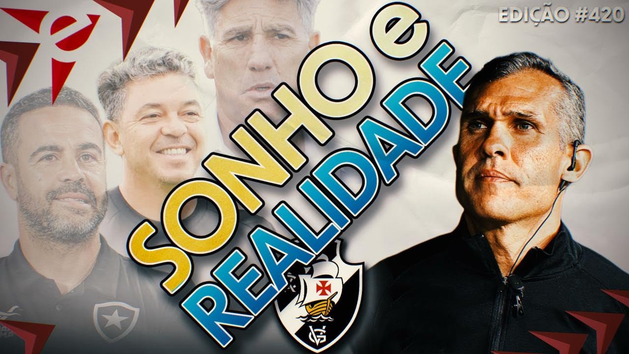 ENQUANTO BUSCA NOVO TREINADOR, VASCO ENCARA SANTOS COM LAZARONI NO COMANDO // #420