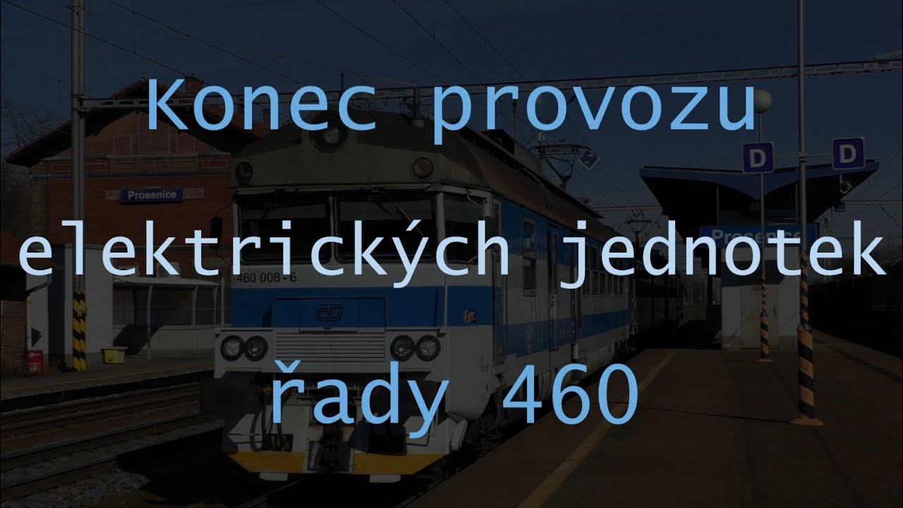 Konec provozu elektrických jednotek řady 460