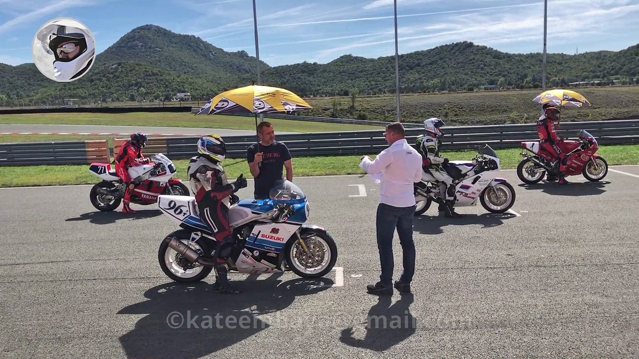 Classic Motorcycle Racing: Alpe Adria Vintage 2025, 1st race Sunday, race start