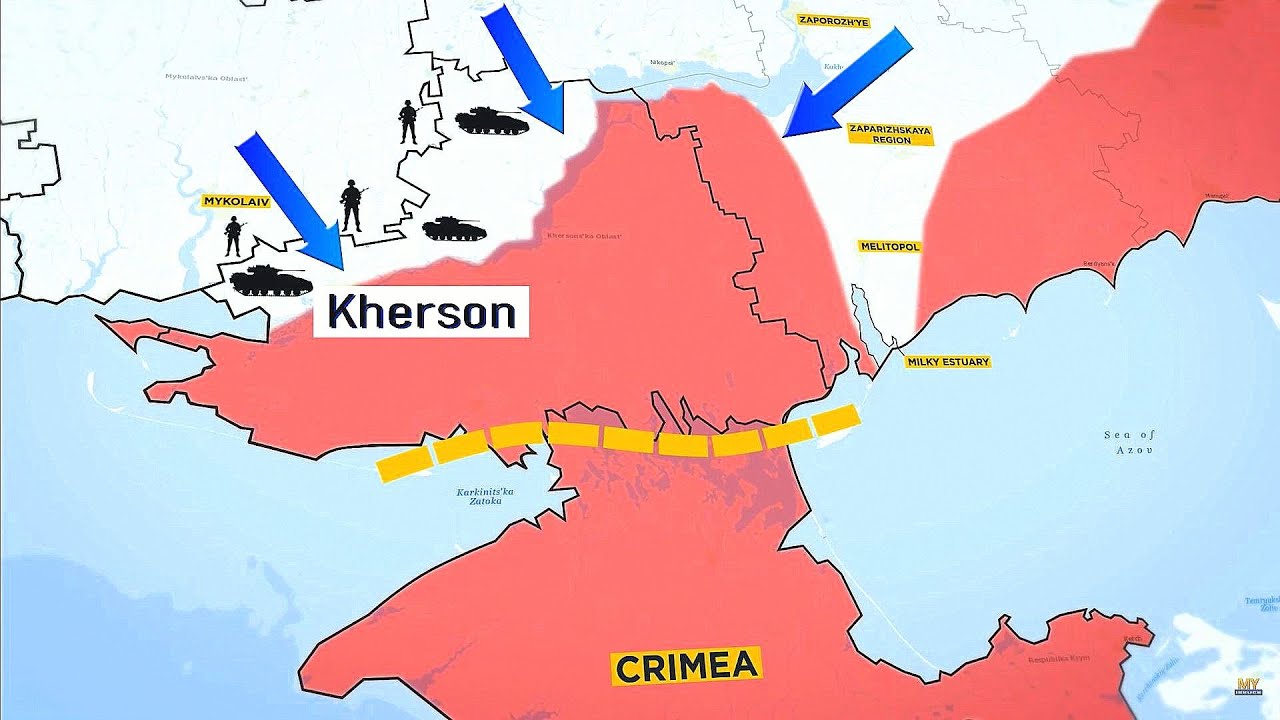 I discovered a detailed plan for a counterattack on Kherson / Ukraine News