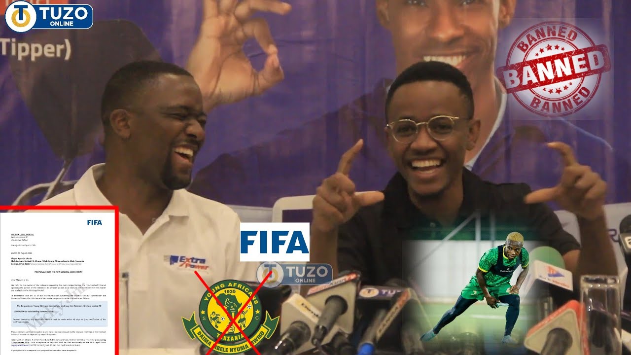 USO Kwa MACHO Vituko😂 AHMED ALLY Amchana ALIKAMWE | FIFA Wamewapa RUNGU Mna Roho Mbaya