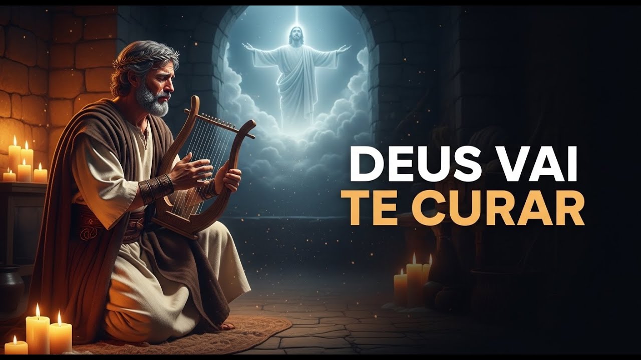 Cantos de Davi que Curam | Sinta a Presença de Deus no Seu Quarto Hoje (1H de Louvor)