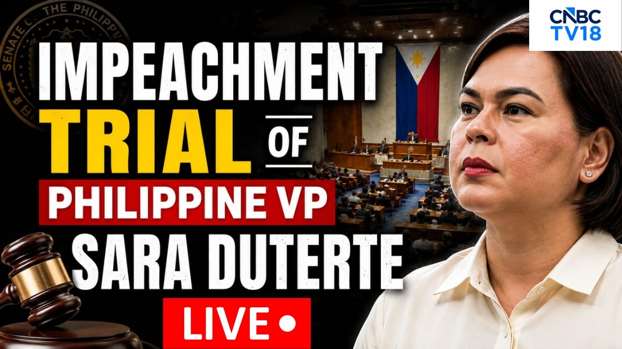 Sara Duterte Impeachment Trial LIVE | Philippine Senate Begins Historic VP Impeachment Case | N18G