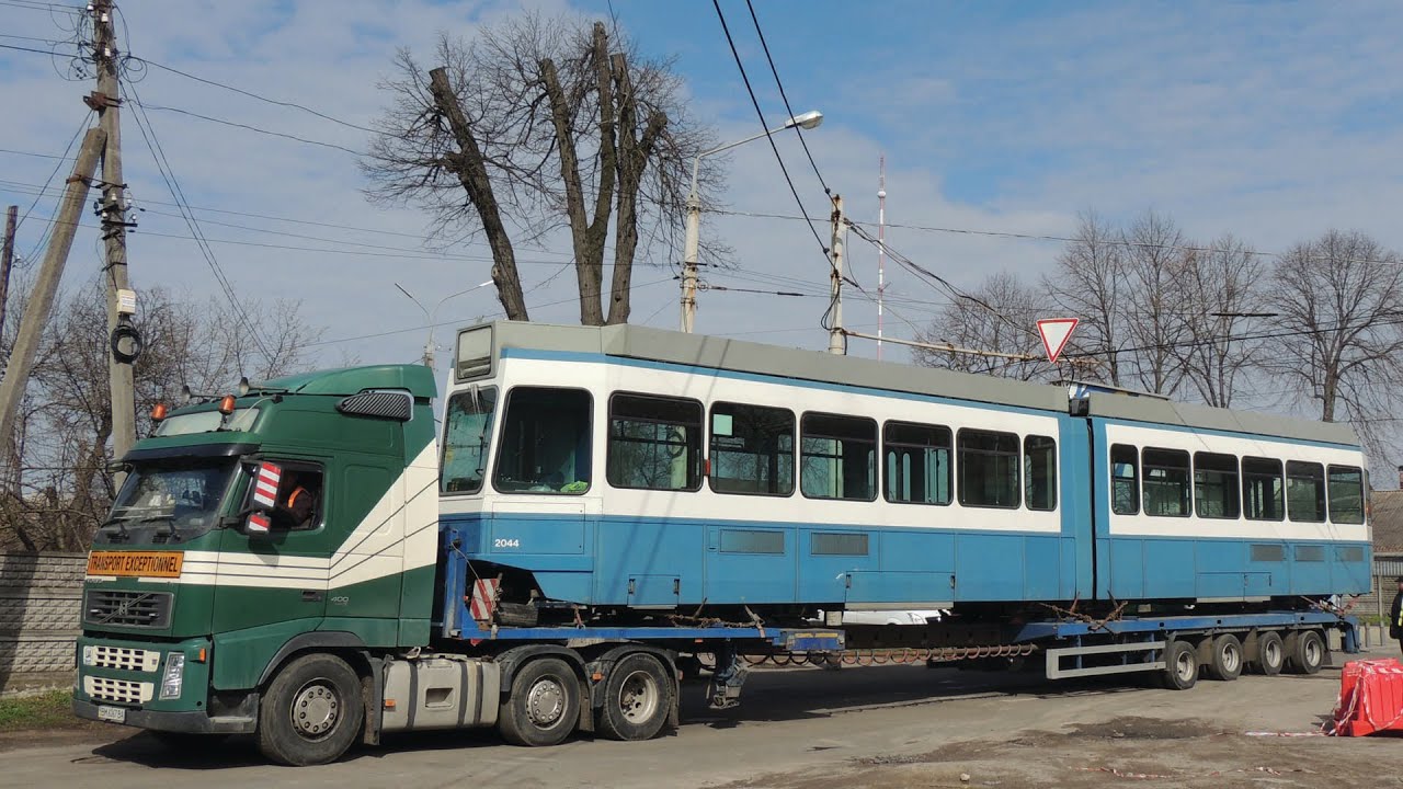 Розвантаження трамваїв Tram 2000