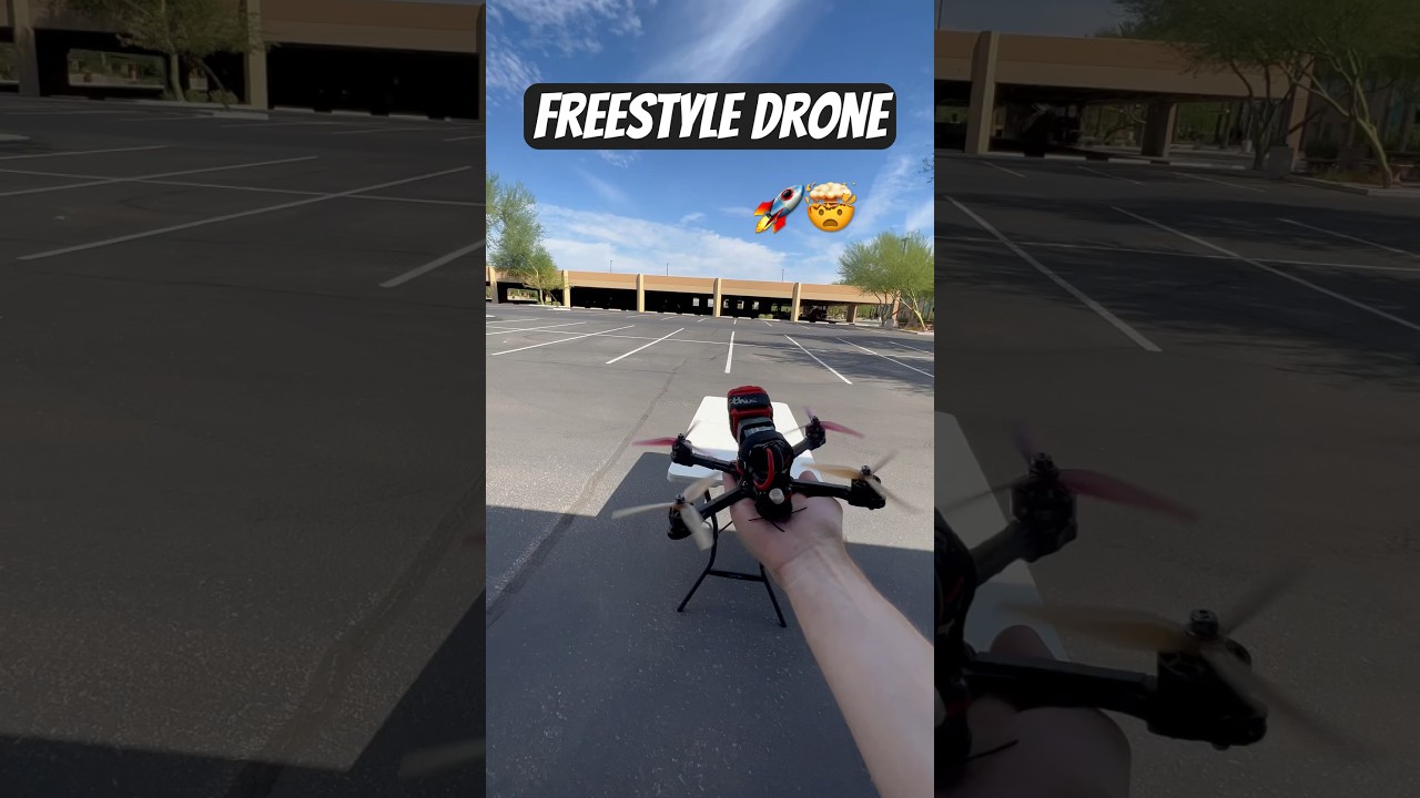 Freestyle drone&rsquo;s are FUN 🚀 #drone #fpv #tech