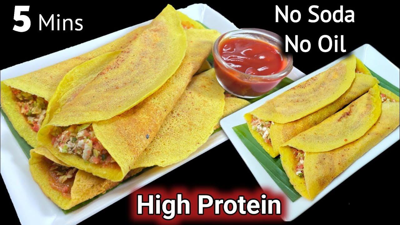 5 Minutes High Protein Breakfast Recipes | Tiffin Recipes | Lunch Box | Healthy Breakfast Ideas 