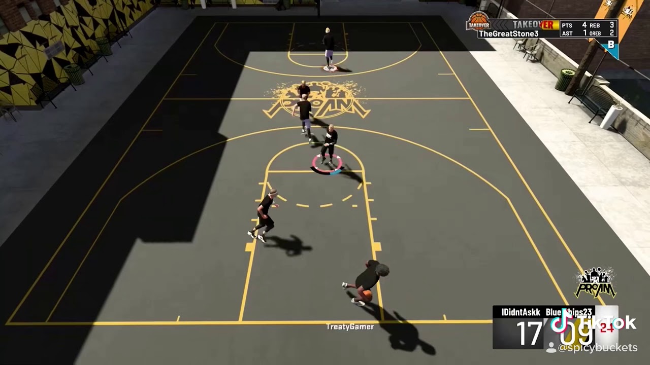Crazy 100 percent contested shot