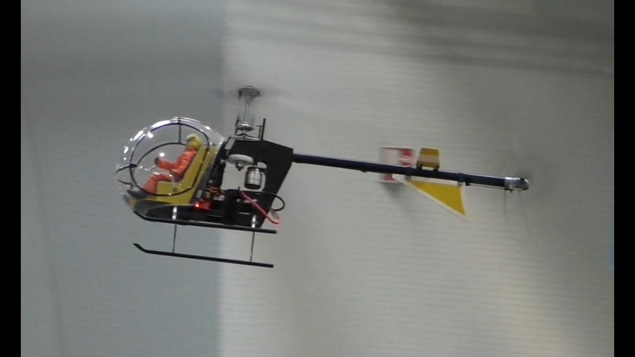 Intermodellbau Dortmund 2018 - Schlueter Heli-Baby indoor