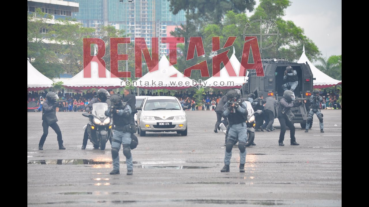 Rentaka: Hari Ulang Tahun (HUT) Unit Tindak Khas Polis DiRaja Malaysia (UTK PDRM) ke-41