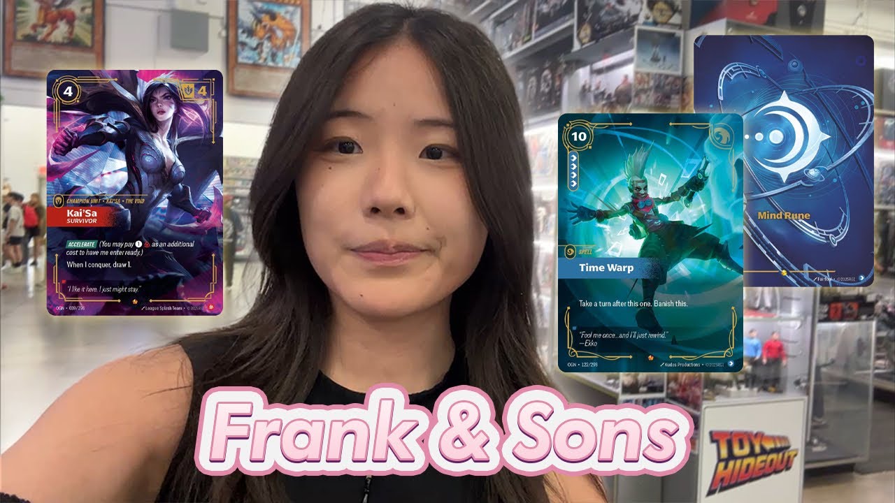 Ищете карты Riftbound? | Видеоблог с выставки коллекционных товаров Frank & Sons | Мнение покупателя