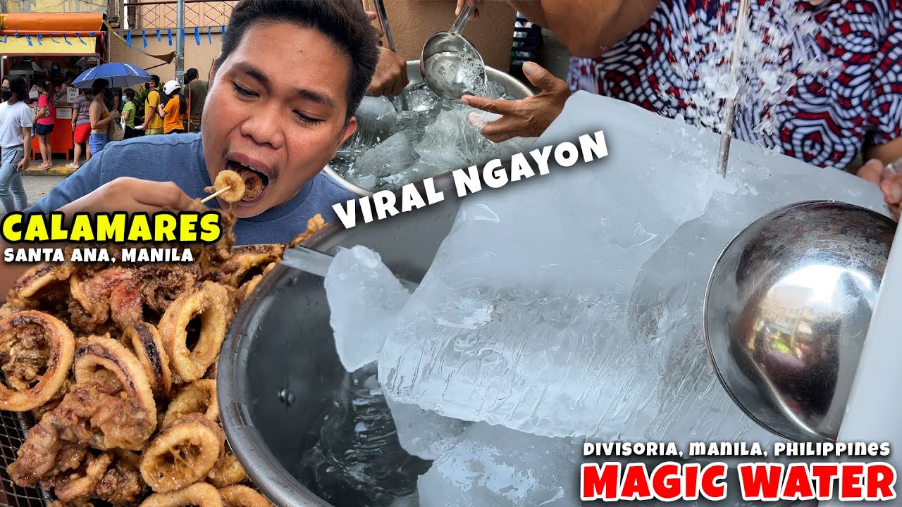 Filipino Street Food | Viral Magic Water ng Divisoria at Calamares na nakakabenta ng 100 kg a day