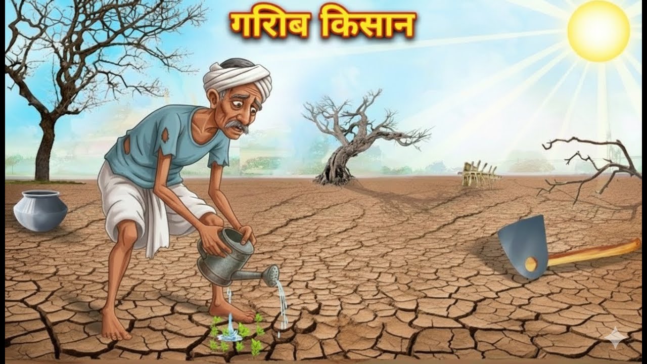 “गरीब किसान और उसकी किस्मत” | GARIB KISHAN OR USHKI KISMAT | MORAL STORY | HINDI KAHANIYA