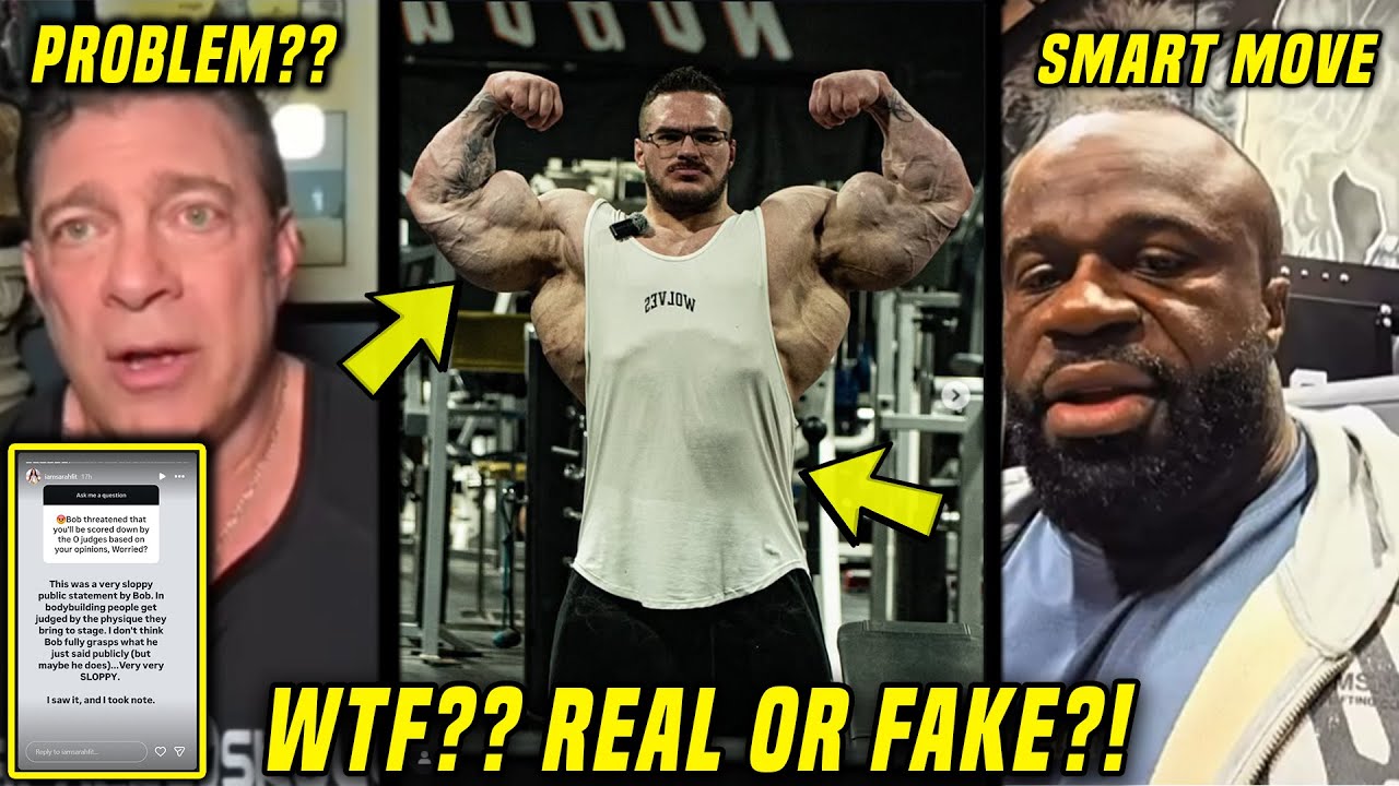 Nick Walker: REAL or FAKE? His Arms Look INSANE + Samson on his Next Sponsor + Bob Chick vs IFBB?