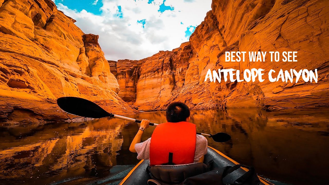 Kayaking Into Antelope Canyon At Lake Powell🚣 - WATCH THIS Before Visiting | DETAILED LOCATION INFO