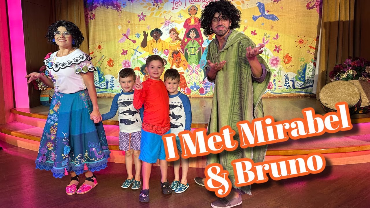 I Met Mirabel & Bruno on the Disney Magic