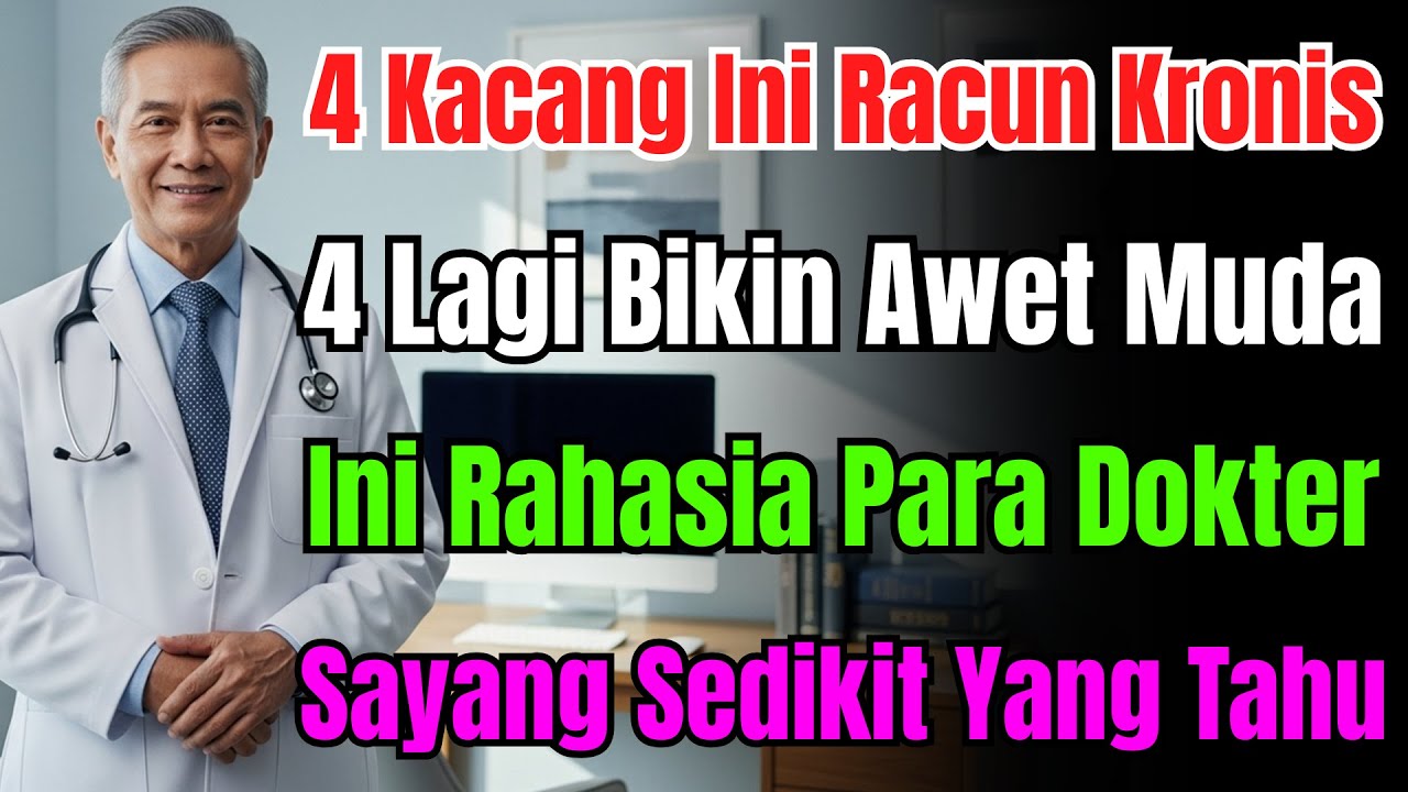 Hati-hati! 4 Kacang Ini Racun Kronis, 4 Lainnya Bikin Awet Muda! Rahasia Dokter Jarang Diketahui!