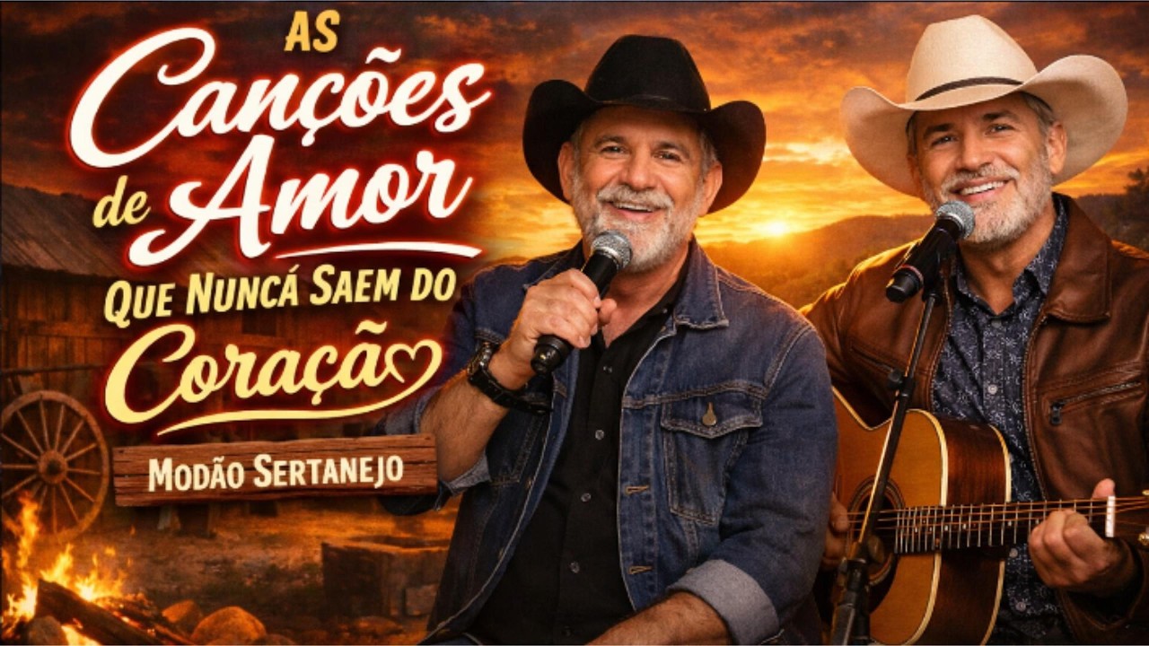 As Canções de Amor Que Nunca Saem do Coração| Sertanejo raiz