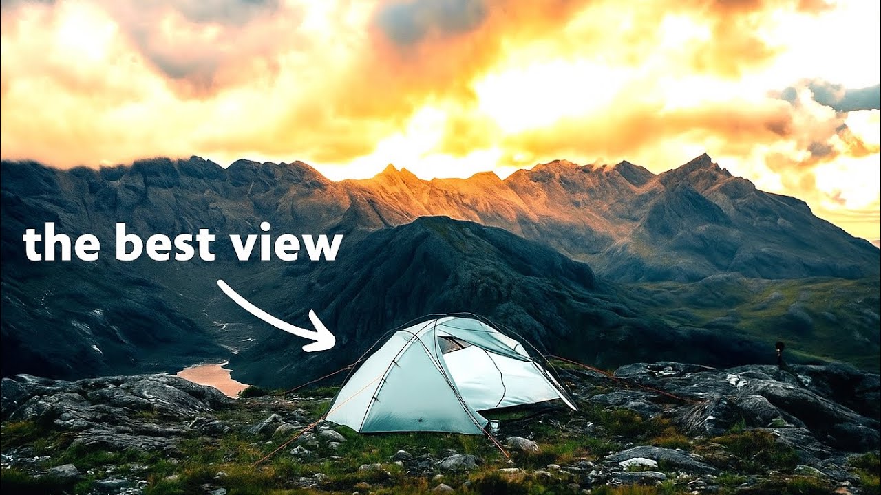 ALONE in the CUILLIN MOUNTAINS 🏴󠁧󠁢󠁳󠁣󠁴󠁿 – Wild Camping Sgùrr na Strì, Isle of Skye