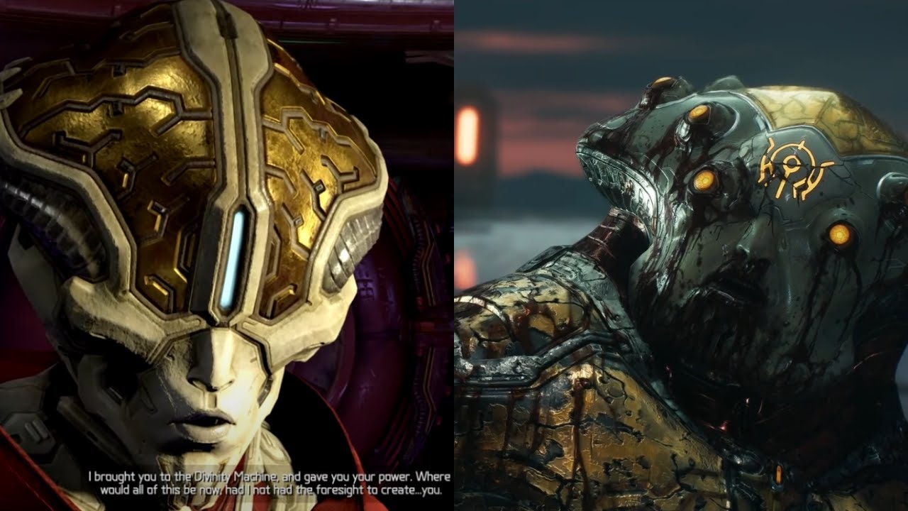 Doom Guy Destroying all the Maykrs - Doom: The Dark Ages
