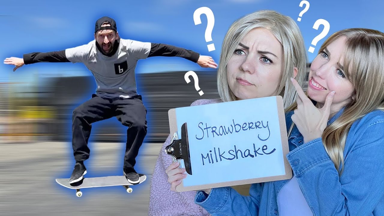 BEGINNERS GUESS THE SKATEBOARD TRICK NAMES!?