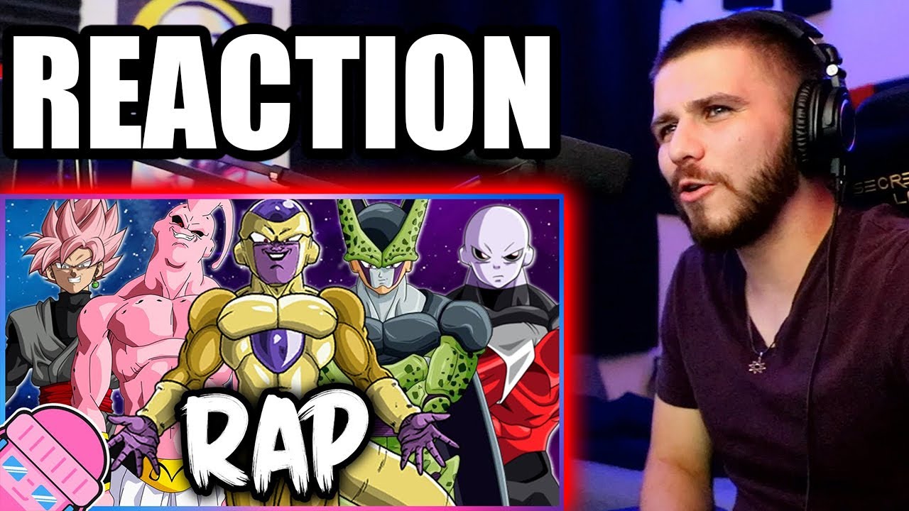 REACTION Dragon Ball Villain Rap Cypher | GameboyJones ft. RUSTAGE, Daddyphatsnaps, NLJ, NerdOut!