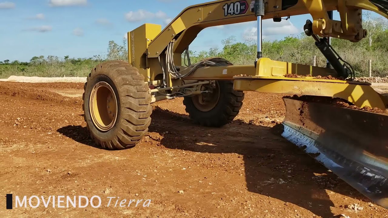Tren Maya Motoniveladora Cat140GC  y 140k