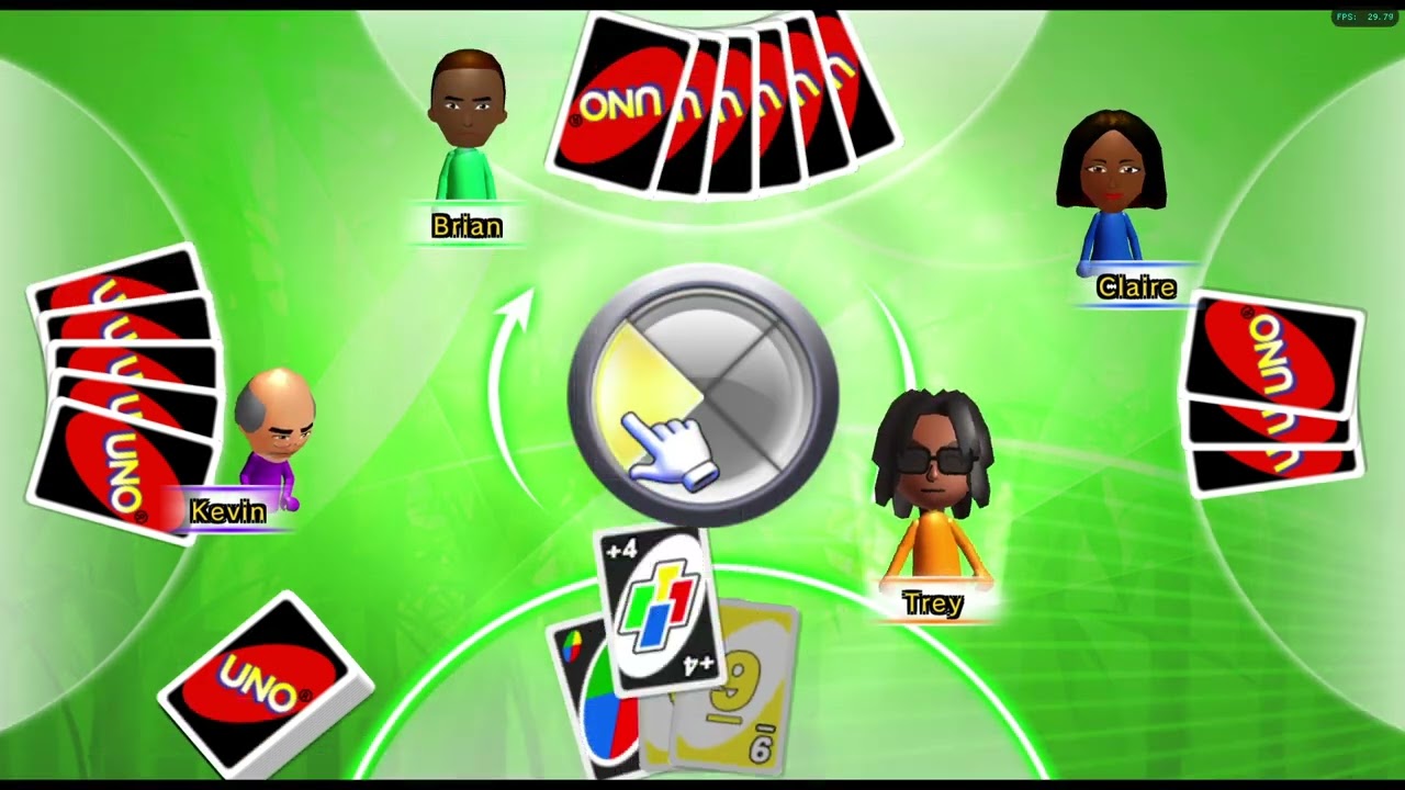 UNO Gameplay (Wii)