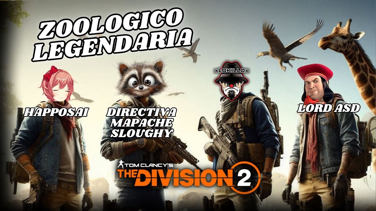 ZOOLOGICO LEGENDARIA CON MODIFICADORES NUEVOS | THE DIVISION 2 | GAMEPLAY ESPAÑOL