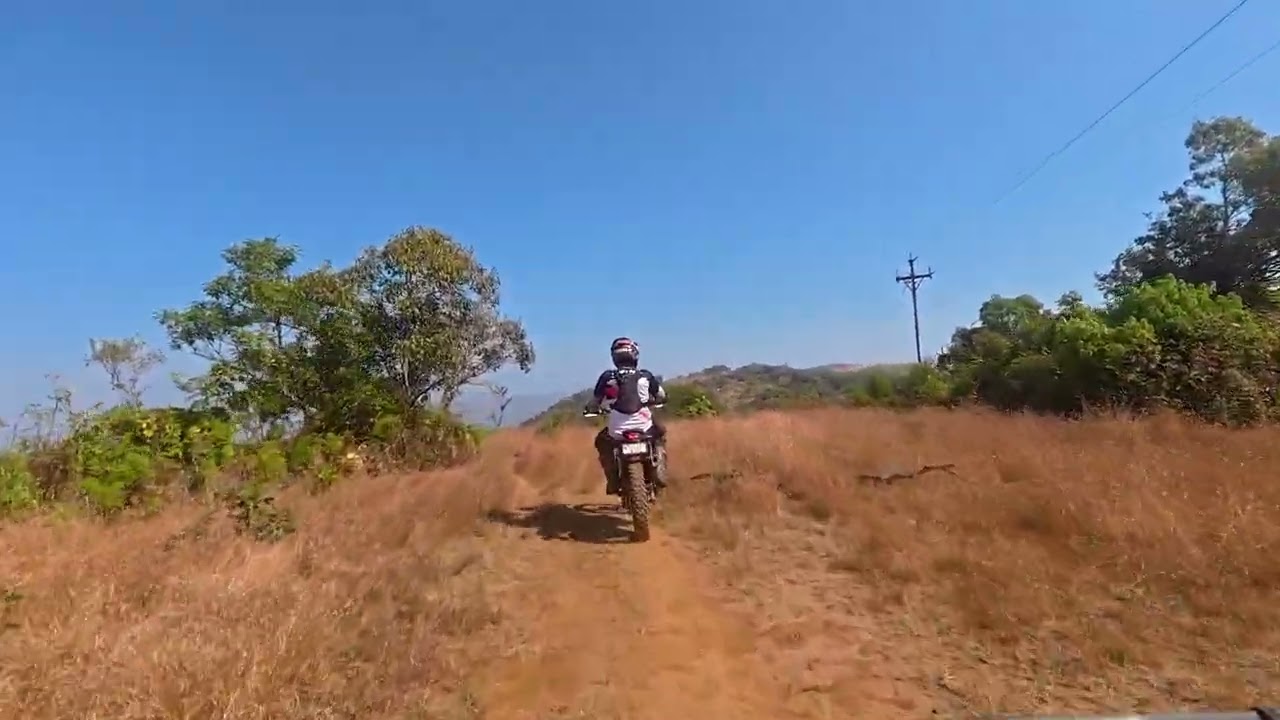 Enduro section of Rocky Pass trail - Pune off roading by @MotorcycleTrails  | Nikhil Sood