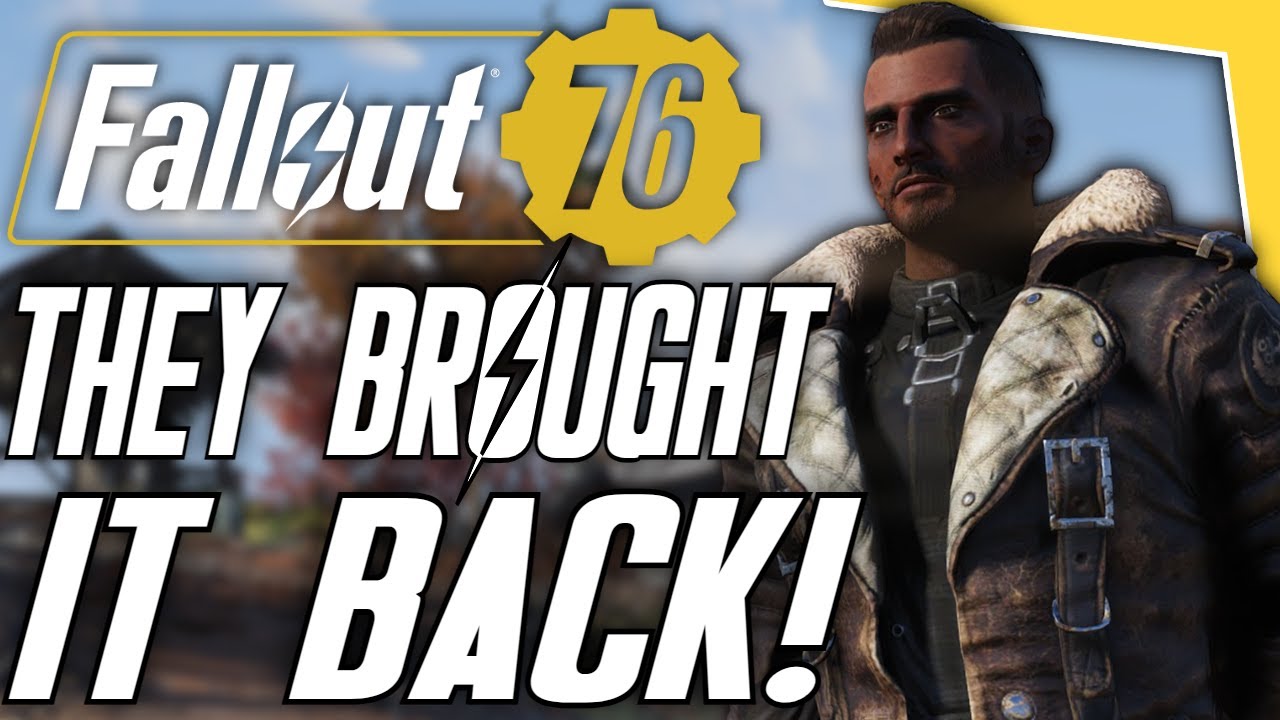 Fallout 76 - The Elder's Persona Bundle Is Back!