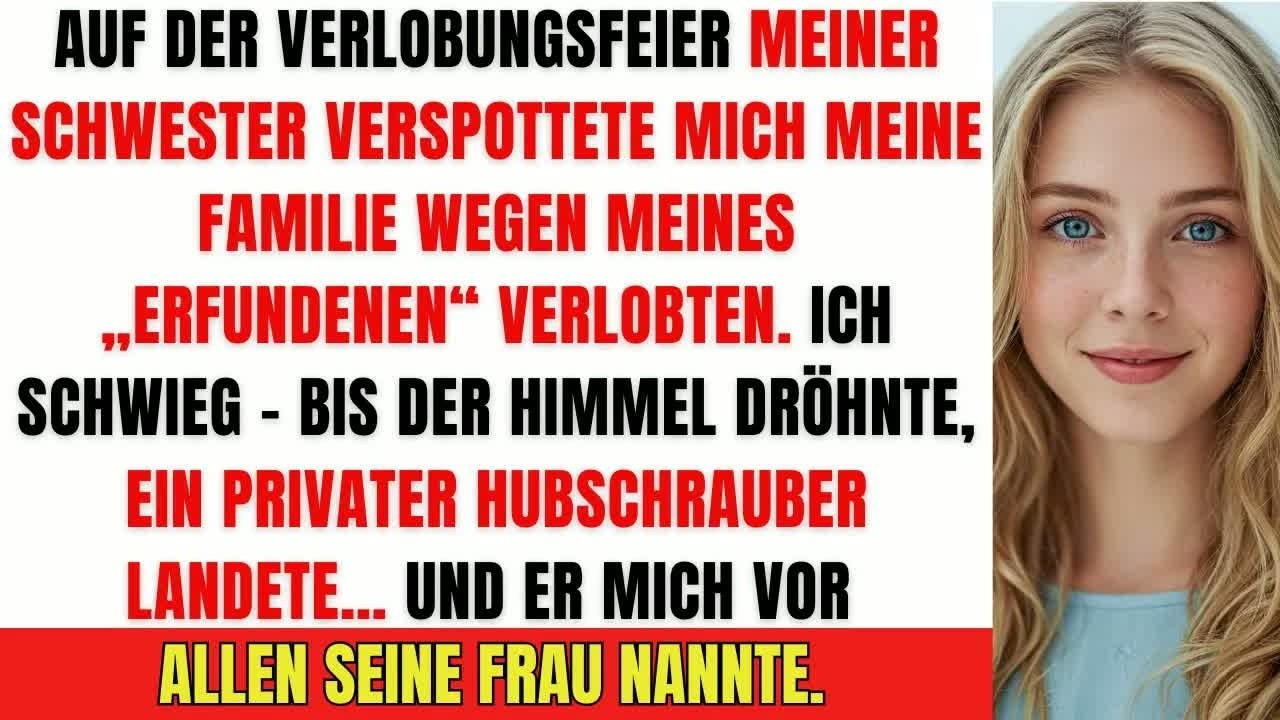 Meine Familie verspottete mich – bis mein „Fake“ Verlobter im Hubschrauber landete