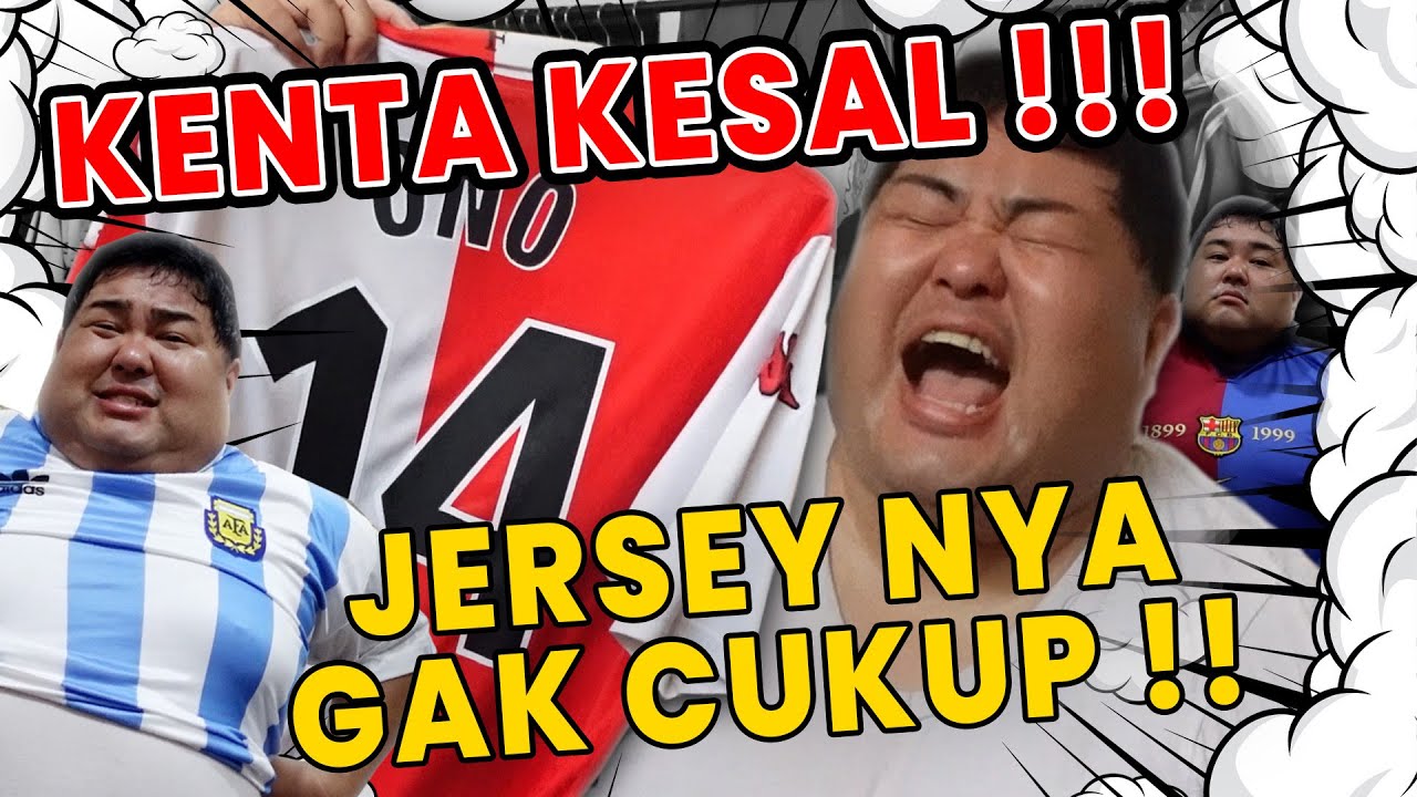 KETEMU JERSEY LANGKA❗️TAPI KEKECILAN⁉️