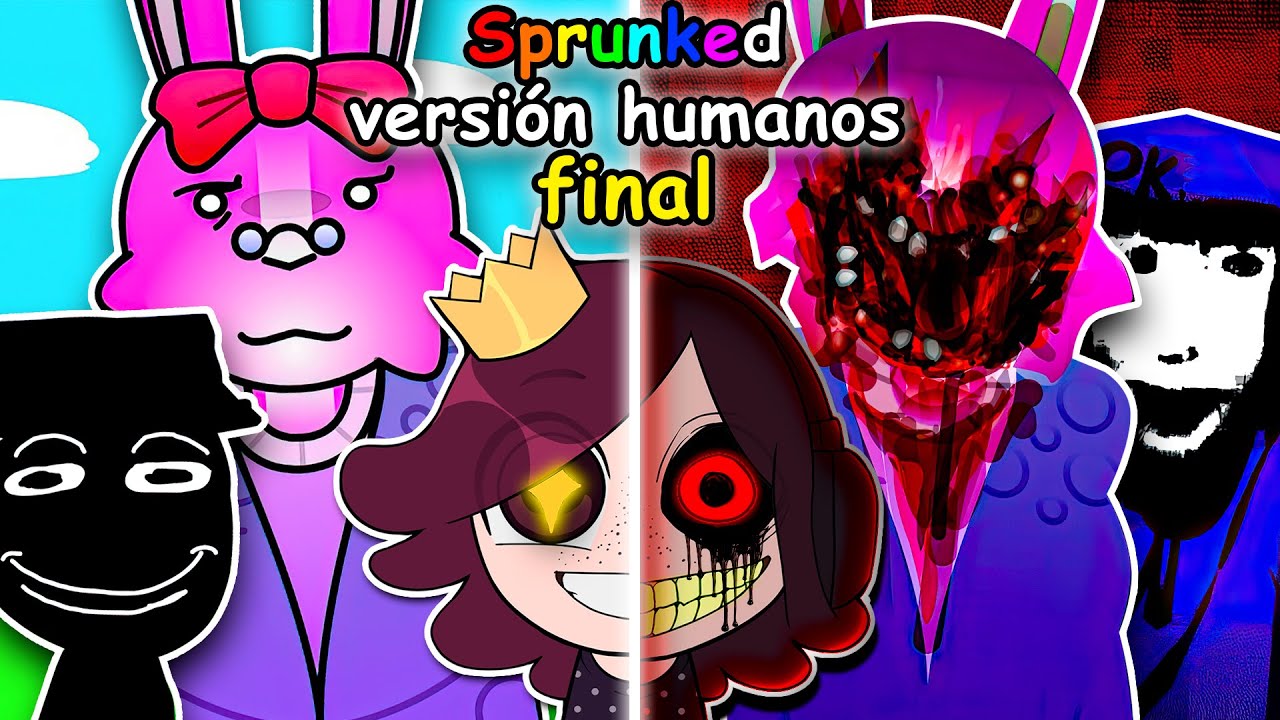 ENCONTRE el NUEVO Sprunked con HUMANOS Y ES EPICO😨​🤔​ Sprunked Final Version