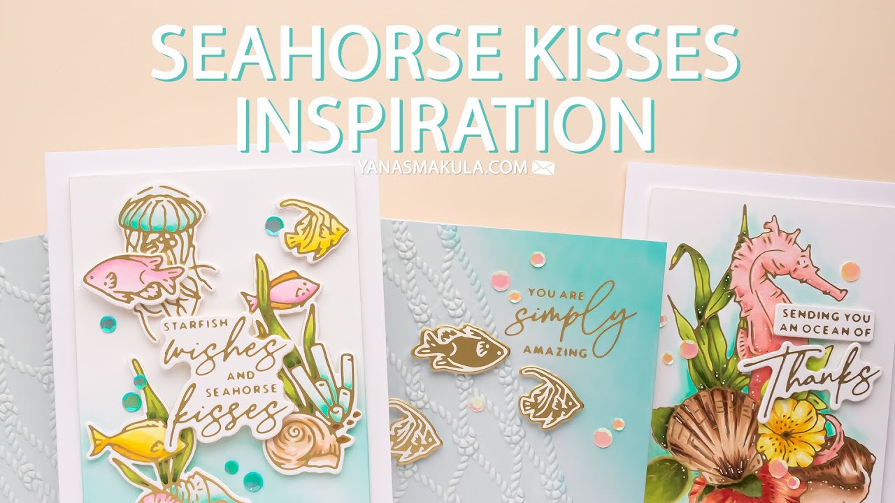 Spellbinders Seahorse Kisses Collection & Inspiration