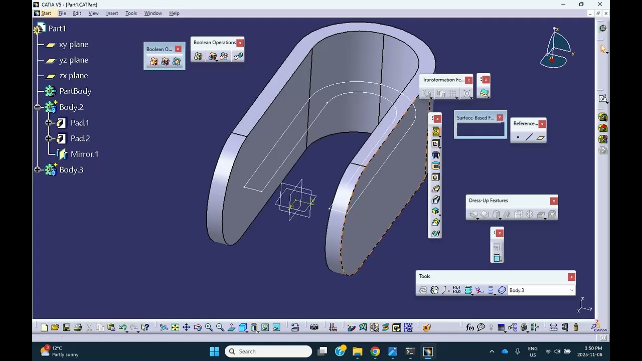 Assignment W26 02 1 CAD Catia v5