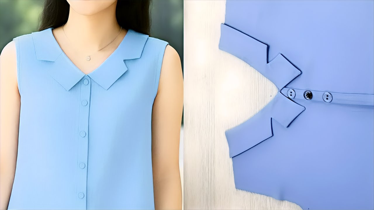 Secrets of Sewing a Beautiful Blouse the Fastest Way | No Complications